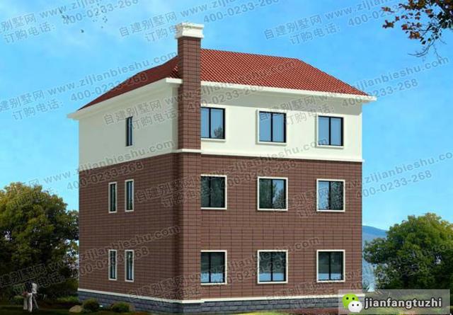 11×12米三層帶車庫別墅設(shè)計(jì)圖，框架結(jié)構(gòu)，大氣實(shí)用！