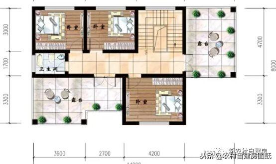 三層別墅設(shè)計圖，帶車庫主體25萬起，值不值你說了算！