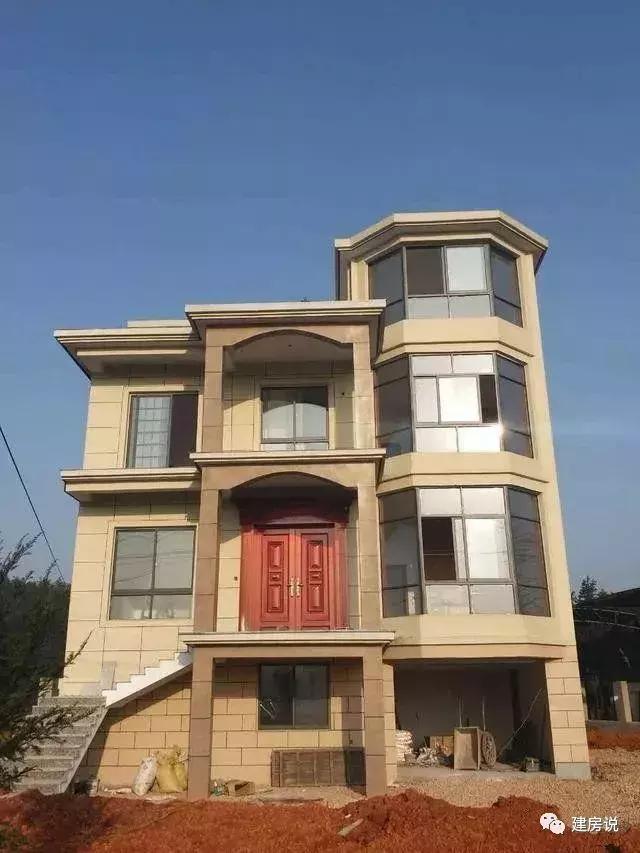 三層半農(nóng)別自建房，主體建造共花50萬，您喜歡嗎？