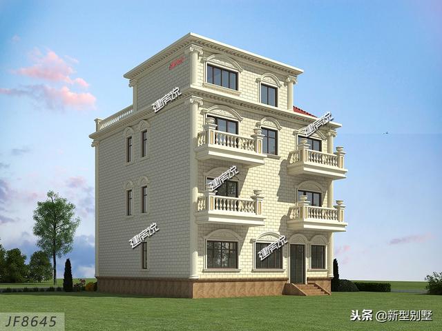 新款別墅設(shè)計圖，我的房子卻出賣了我，想低調(diào)都不行!