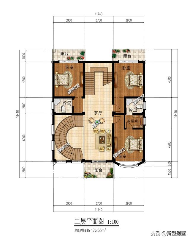新款別墅設(shè)計圖，我的房子卻出賣了我，想低調(diào)都不行!