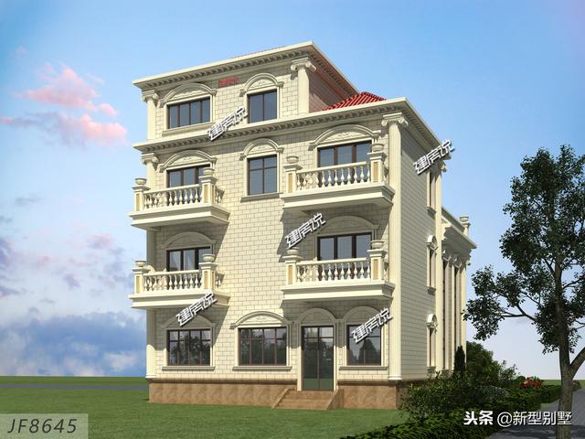 新款別墅設(shè)計圖，我的房子卻出賣了我，想低調(diào)都不行!