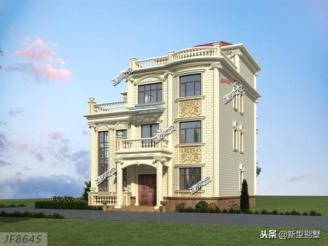 新款別墅設(shè)計圖，我的房子卻出賣了我，想低調(diào)都不行!