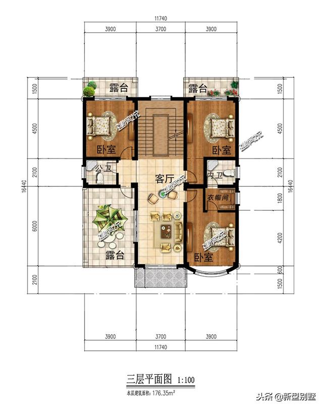 新款別墅設(shè)計圖，我的房子卻出賣了我，想低調(diào)都不行!