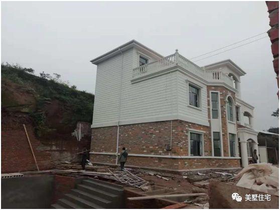 四川陳先生三層輕鋼別墅設(shè)計(jì)圖，新房蓋好來(lái)曬曬，農(nóng)村生活美滋滋。