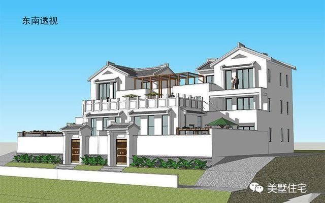 新款雙拼自建房，是和兄弟建造，兄弟齊心其利斷金。