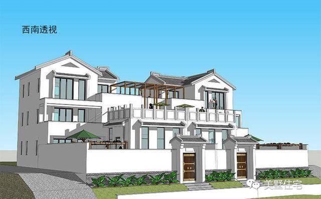 新款雙拼自建房，是和兄弟建造，兄弟齊心其利斷金。