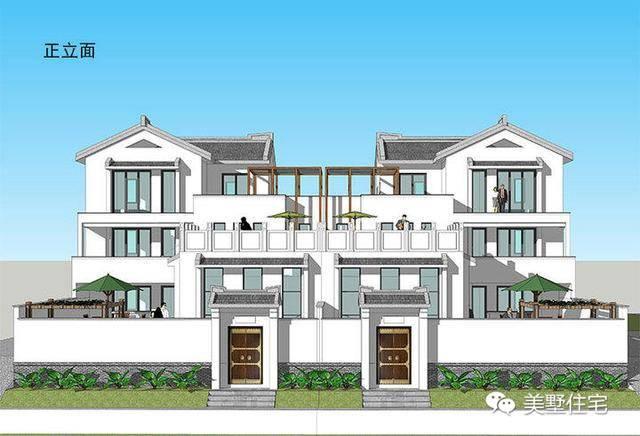 新款雙拼自建房，是和兄弟建造，兄弟齊心其利斷金。