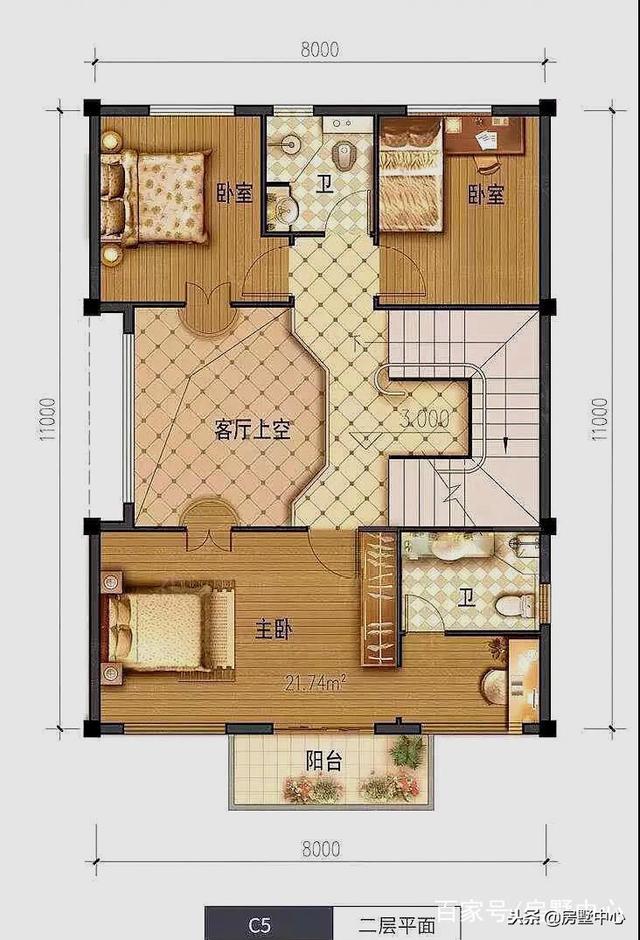 三層新中式別墅設(shè)計圖，外觀獨特精美，這樣的房子才值得傳承