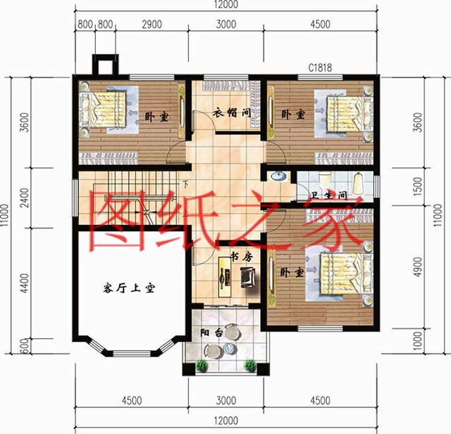 3套125平米兩層自建房，造價不到20萬，讓你輕松實現(xiàn)別墅夢！