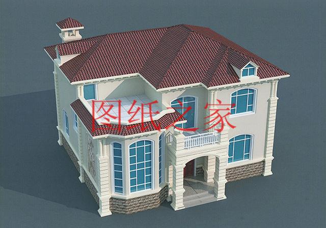 3套125平米兩層自建房，造價不到20萬，讓你輕松實現(xiàn)別墅夢！