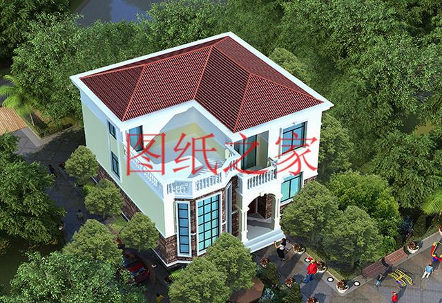 3套125平米兩層自建房，造價不到20萬，讓你輕松實現(xiàn)別墅夢！