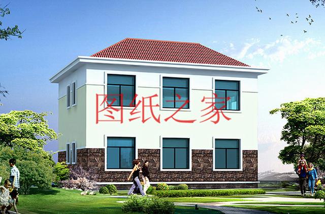 3套125平米兩層自建房，造價不到20萬，讓你輕松實現(xiàn)別墅夢！