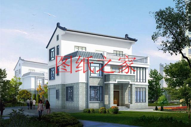 4套農(nóng)村三層別墅設計圖，占地方正，展現(xiàn)自家品味和生活品質(zhì)！