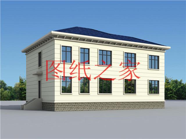 現(xiàn)代風(fēng)二層別墅設(shè)計圖，180平只要35萬，心動不如行動！