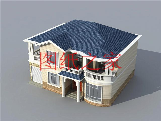 現(xiàn)代風(fēng)二層別墅設(shè)計圖，180平只要35萬，心動不如行動！