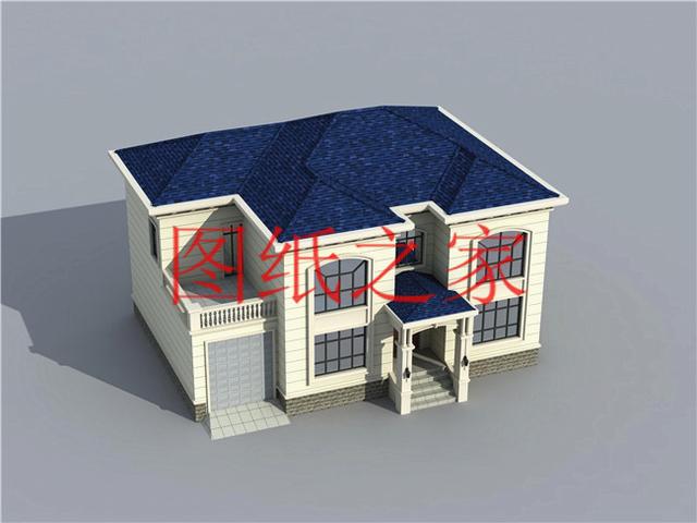 現(xiàn)代風(fēng)二層別墅設(shè)計圖，180平只要35萬，心動不如行動！