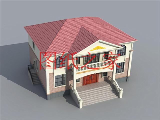 現(xiàn)代風(fēng)二層別墅設(shè)計圖，180平只要35萬，心動不如行動！