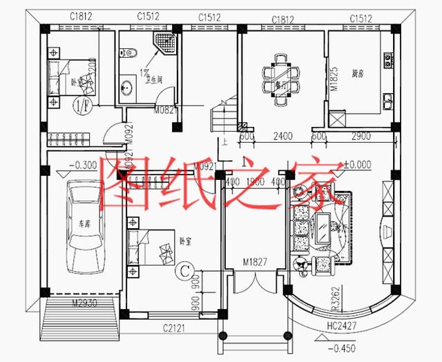 現(xiàn)代風(fēng)二層別墅設(shè)計圖，180平只要35萬，心動不如行動！