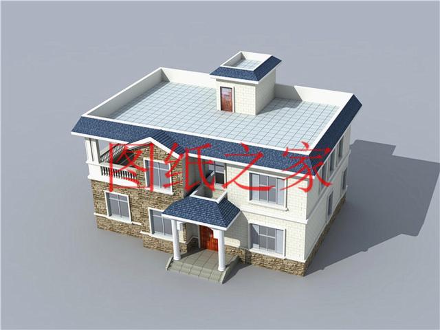 現(xiàn)代風(fēng)二層別墅設(shè)計圖，180平只要35萬，心動不如行動！