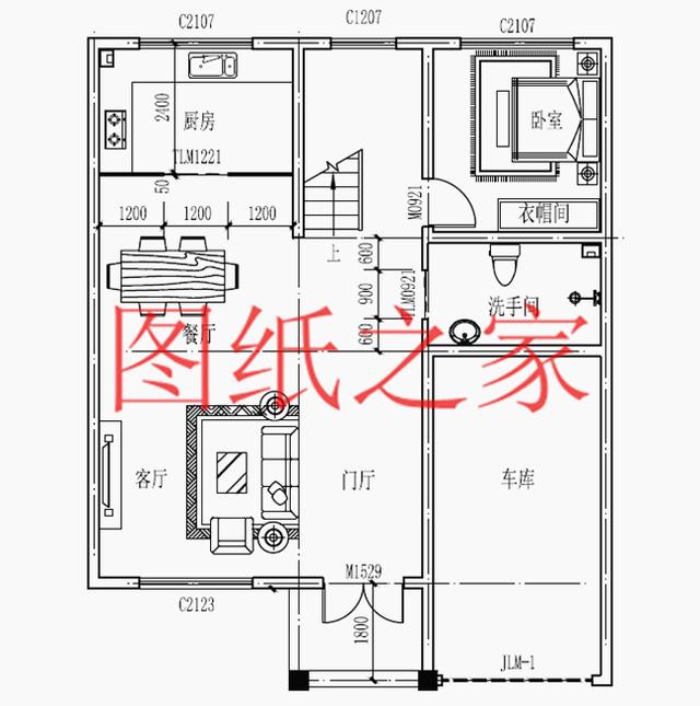 開(kāi)間只有10米，占地不到100平的三層別墅設(shè)計(jì)圖，霸氣外漏！