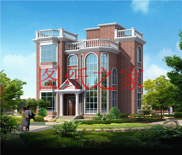 開(kāi)間只有10米，占地不到100平的三層別墅設(shè)計(jì)圖，霸氣外漏！