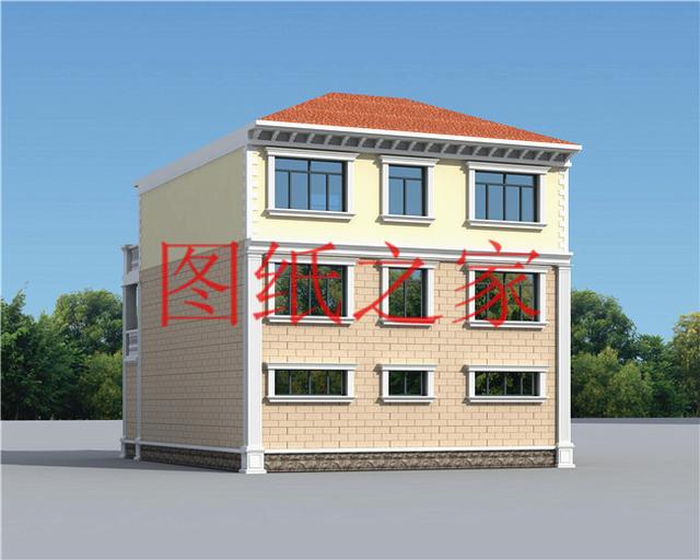 開(kāi)間只有10米，占地不到100平的三層別墅設(shè)計(jì)圖，霸氣外漏！