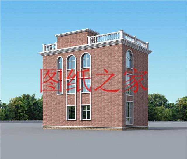 開(kāi)間只有10米，占地不到100平的三層別墅設(shè)計(jì)圖，霸氣外漏！