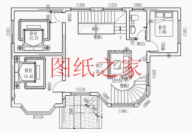 開(kāi)間只有10米，占地不到100平的三層別墅設(shè)計(jì)圖，霸氣外漏！