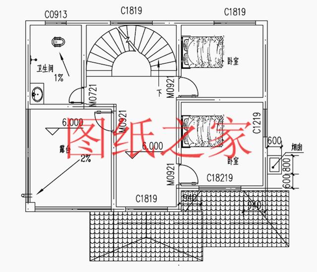 開(kāi)間只有10米，占地不到100平的三層別墅設(shè)計(jì)圖，霸氣外漏！