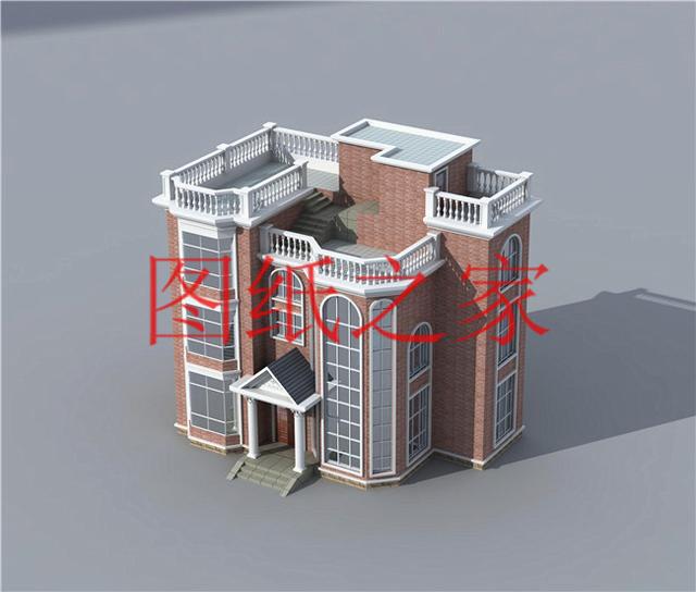 開(kāi)間只有10米，占地不到100平的三層別墅設(shè)計(jì)圖，霸氣外漏！