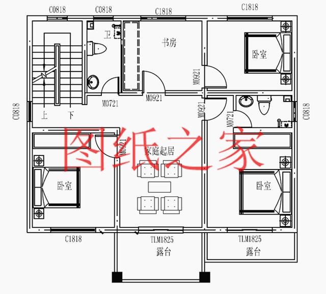 開(kāi)間只有10米，占地不到100平的三層別墅設(shè)計(jì)圖，霸氣外漏！
