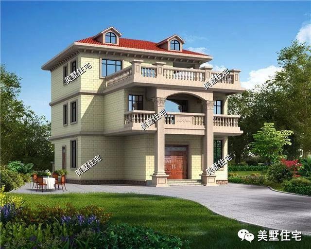 三款三層別墅設(shè)計(jì)圖，造型美觀大方，最接地氣！