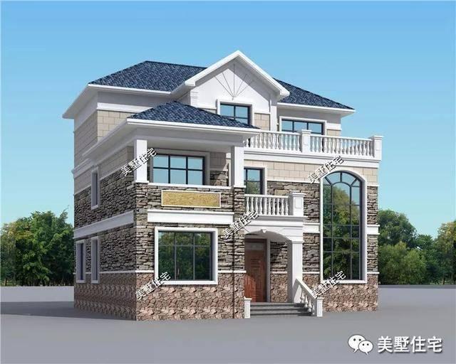 三款三層別墅設(shè)計(jì)圖，造型美觀大方，最接地氣！