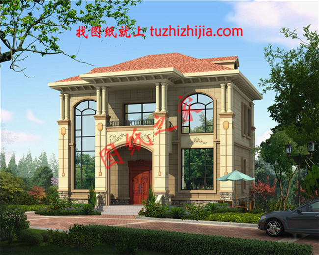 25萬農(nóng)村二層樓房設(shè)計(jì)圖紙，經(jīng)濟(jì)實(shí)用又時(shí)尚大氣！