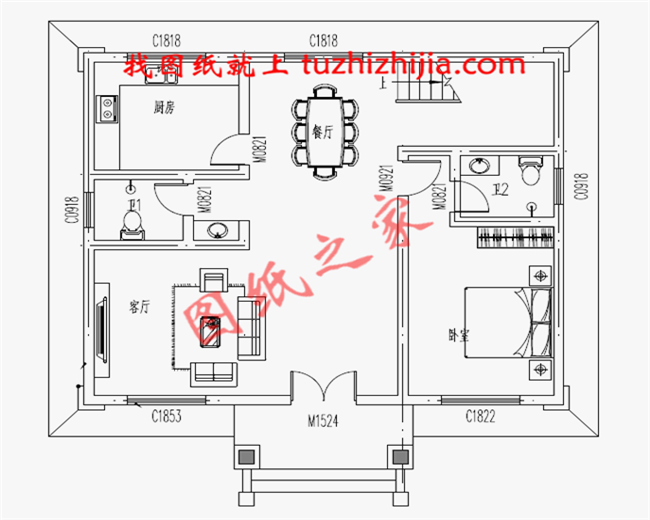 25萬農(nóng)村二層樓房設(shè)計(jì)圖紙，經(jīng)濟(jì)實(shí)用又時(shí)尚大氣！