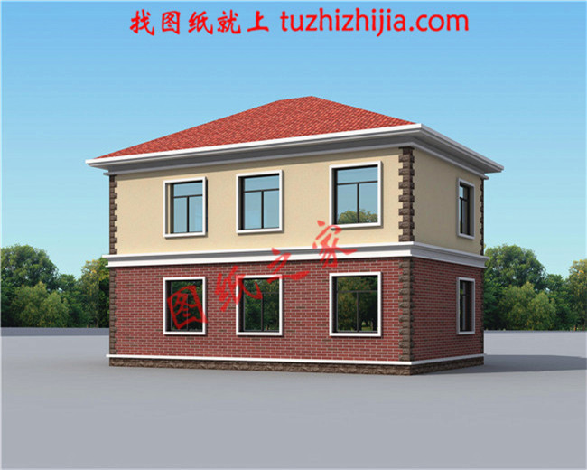 25萬農(nóng)村二層樓房設(shè)計(jì)圖紙，經(jīng)濟(jì)實(shí)用又時(shí)尚大氣！