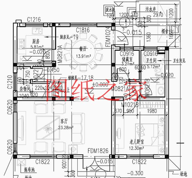 時(shí)尚小戶型獨(dú)棟二層別墅圖，占地100平左右，夠用也不浪費(fèi)！
