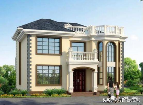 5款新風尚歐式自建房戶型圖，造價感人絕不會踩雷