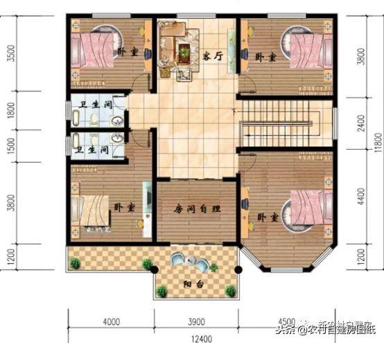 5款新風尚歐式自建房戶型圖，造價感人絕不會踩雷
