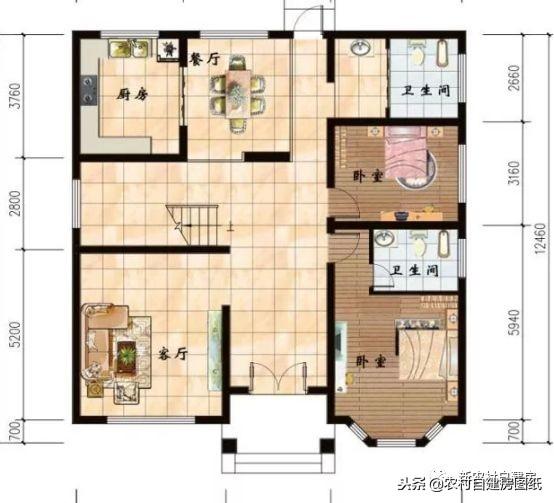 5款新風尚歐式自建房戶型圖，造價感人絕不會踩雷