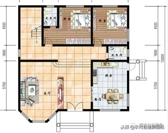 5款新風尚歐式自建房戶型圖，造價感人絕不會踩雷