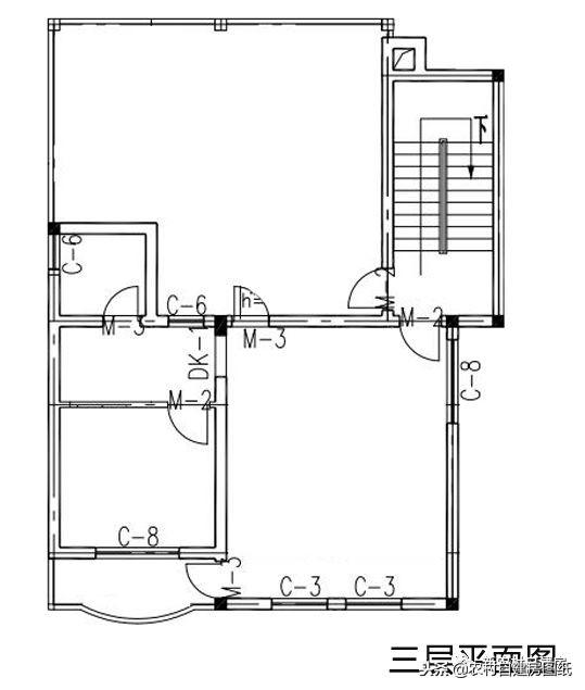 可做雙拼可做獨棟的自建房戶型圖，建一棟姑娘踏破你家門檻