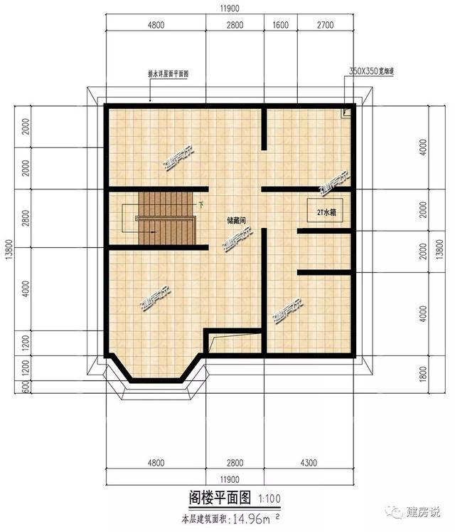 這款二層自建房別墅造價(jià)只需40萬（附方案），誰還去城市買房