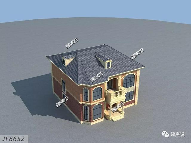 這款二層自建房別墅造價(jià)只需40萬（附方案），誰還去城市買房