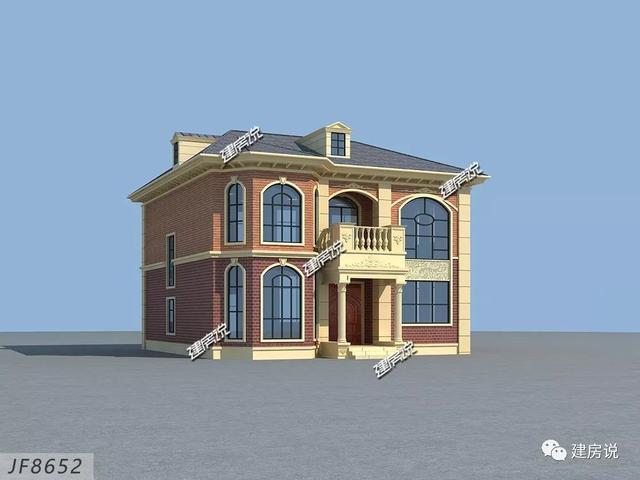 這款二層自建房別墅造價(jià)只需40萬（附方案），誰還去城市買房