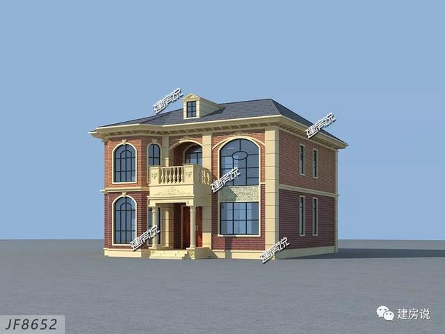 這款二層自建房別墅造價(jià)只需40萬（附方案），誰還去城市買房