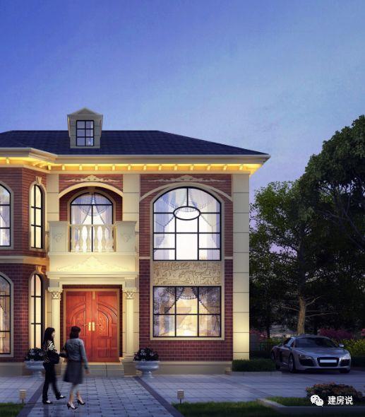 這款二層自建房別墅造價(jià)只需40萬（附方案），誰還去城市買房