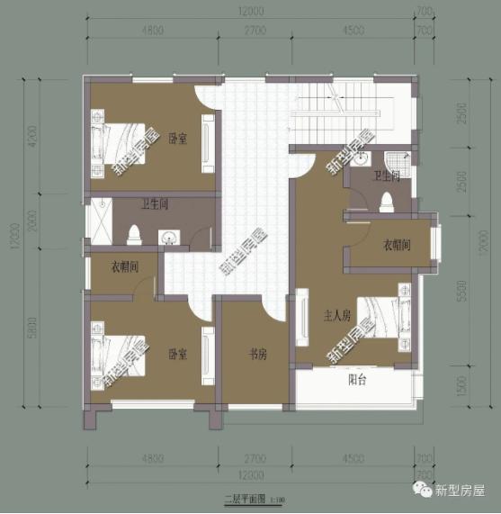 5套帶地下室農(nóng)村自建房設(shè)計圖，好看又實用