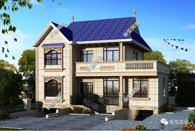 5套帶地下室農(nóng)村自建房設(shè)計圖，好看又實用